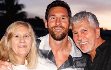 Las fotos de Leo Messi despidiendo a su papá, Jorge Messi: así fue el último adiós en el velatorio