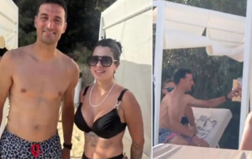 Lionel Scaloni estaba en una playa en Europa y unos argentinos lo encararon con un increíble regalo: el video del insólito momento