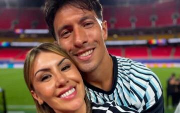 La esposa de Lisandro Martinez se hizo un retoque estético