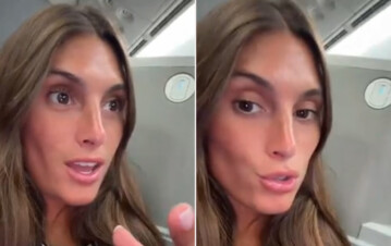 El accidentado viaje de Lola Latorre desde Miami que se convirtió en una pesadilla: avión roto, tormenta y desesperación