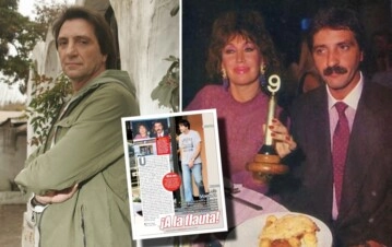 Luis Vadalá y Moria Casán. (Archivo Paparazzi)