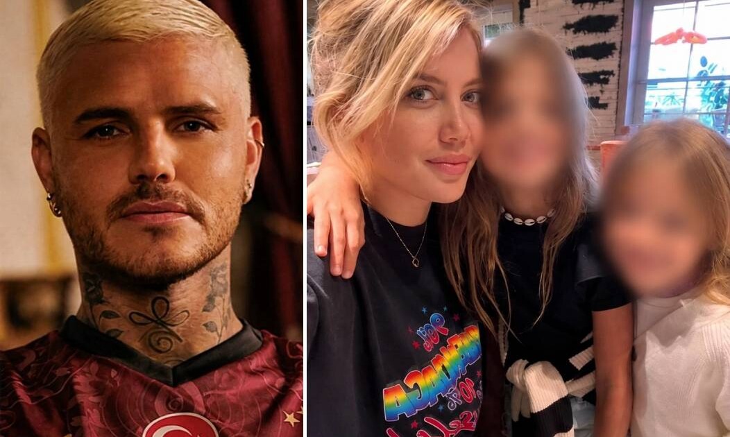 Mauro Icardi en el momento más crítico con sus hijas de Wanda Nara: “Hay un chat”