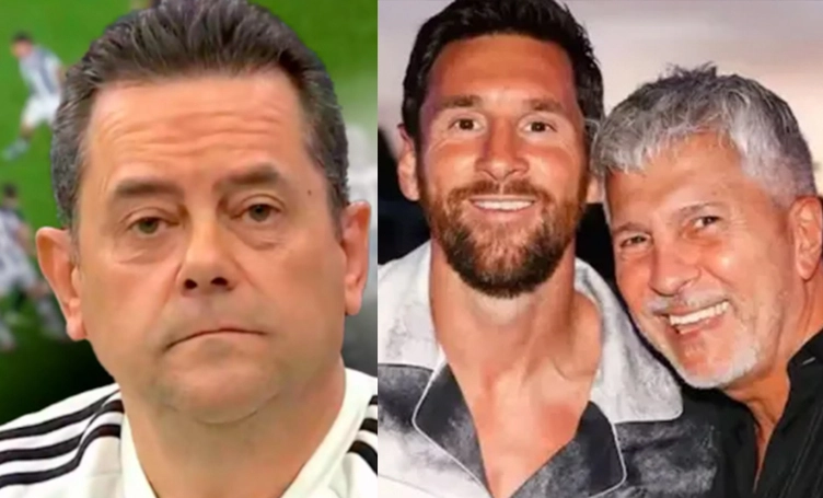 El periodista español que mas odia a Messi y a Argentina se despachó tras la muerte del padre y hubo lío