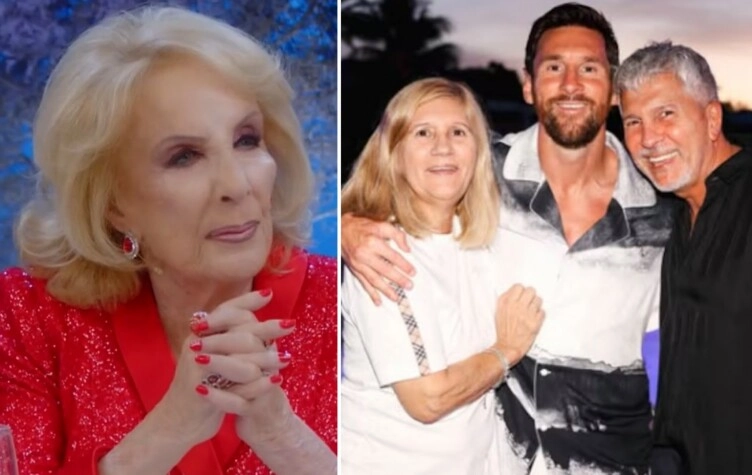 Mirtha Legrand Lionel Messi Jorge Messi