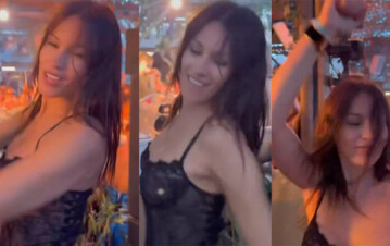 Los videos de Pampita descontrolada de madrugada que generaron polémica y discusión: algunos defienden su libertad y otros la critican porque "no hace vida de señora"