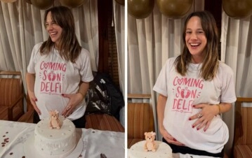 Mica Lapegüe compartió los detalles de su baby shower