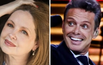 Andrea del Boca y Luis Miguel