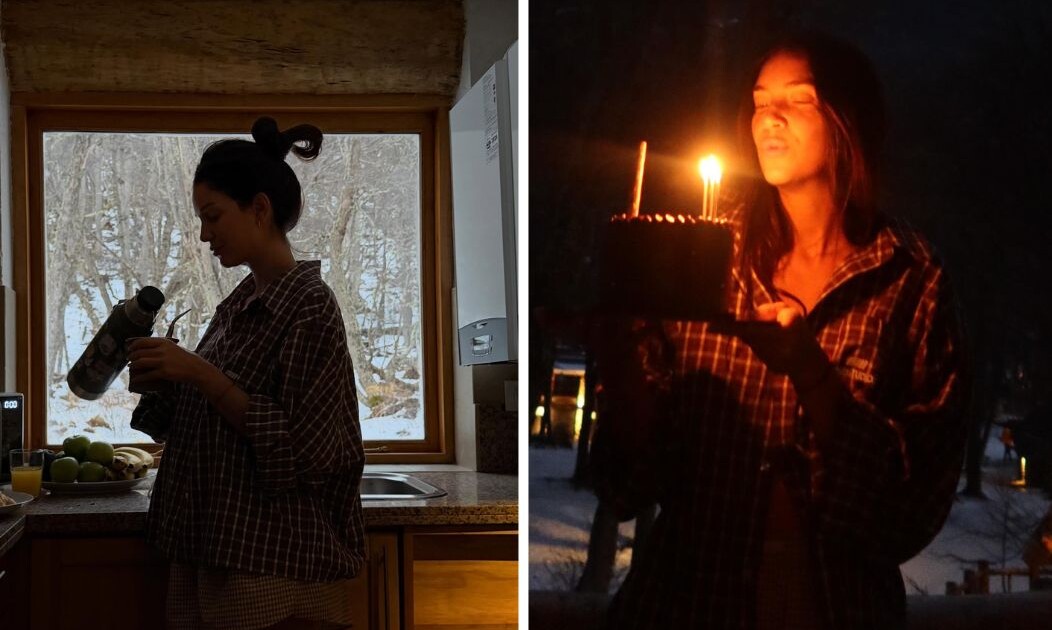 Zaira Nara compartió la intimidad de su cumpleaños: nieve, rodeada de naturaleza y amor