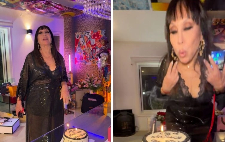 Moria Casán cumpleaños festejo