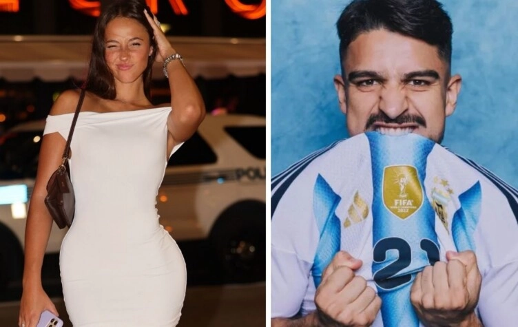 Clara Cremaschi y el Flaco López