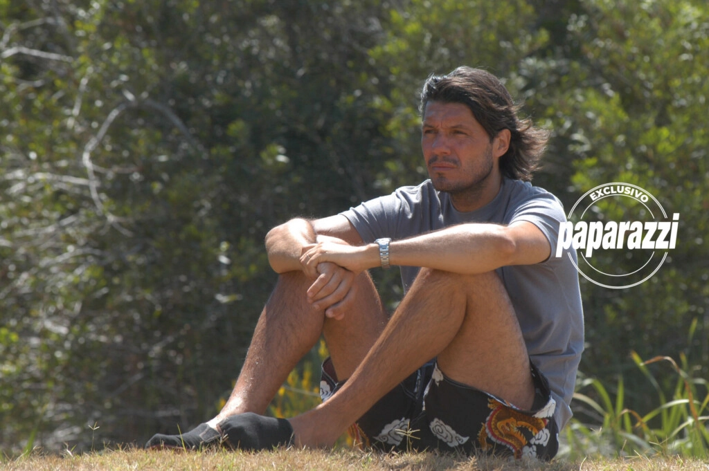 La desolación de Tinelli tras confirmarse la muerte de Gabriel Defelice. (Foto: Archivo Paparazzi)