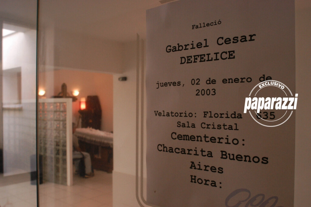 Defelice fue velado en Buenos Aires y trasladado al cementerio de la Chacarita. (Foto: Archivo Paparazzi)