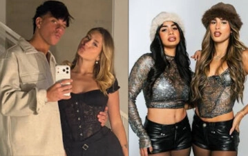 Lolo Poggio con el ex de Daniela Celis, la gran amiga de su hermana Julipo