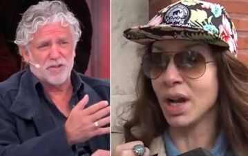 Romina Gaetani Luis Cavnagh (Captura TV)
