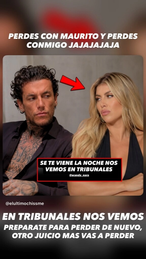Alex Caniggia continuará su juicio con Wanda Nara. Foto: IG