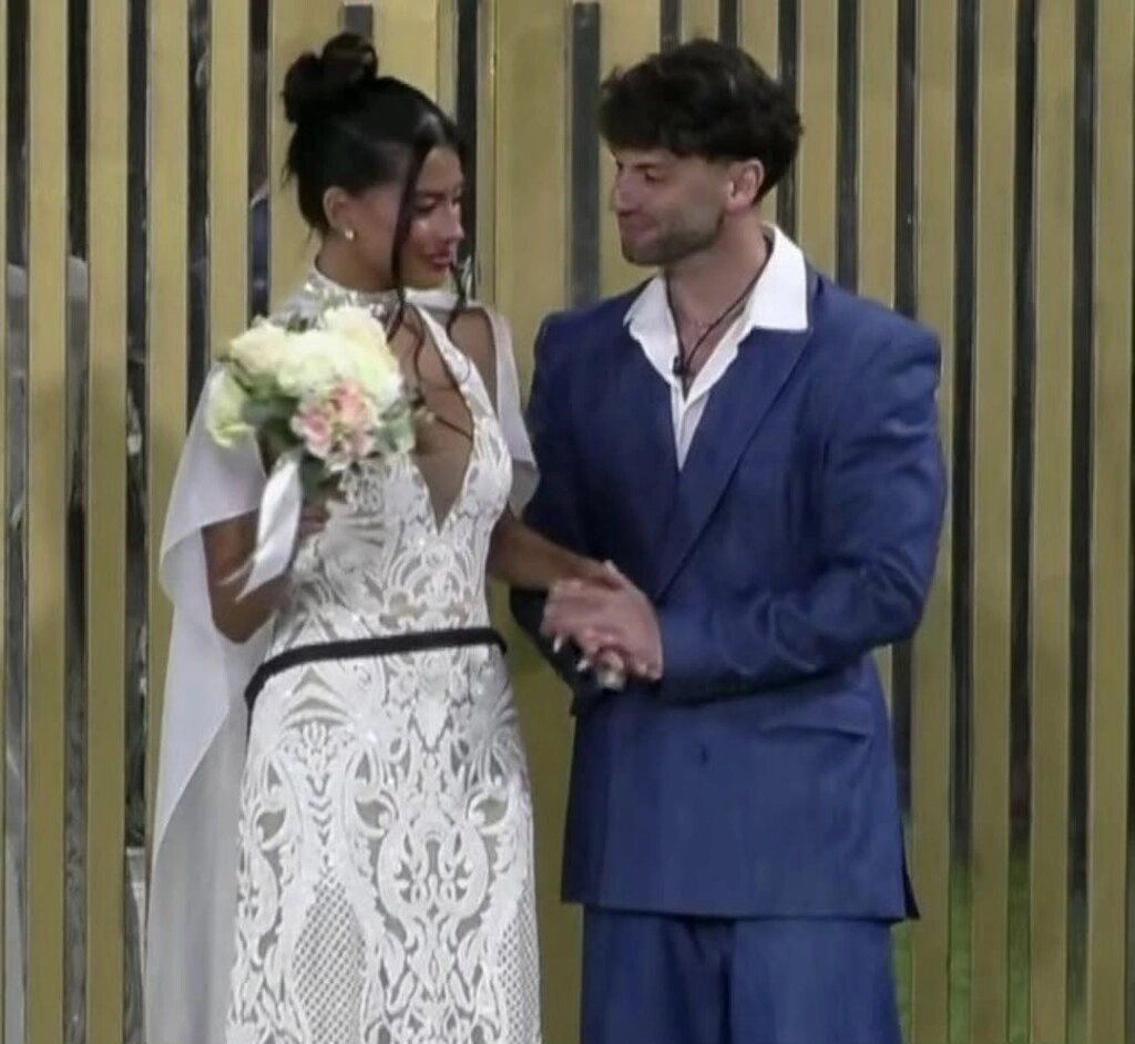 Tato Algorta y Luz Tito dieron el sí. Foto: Captura.