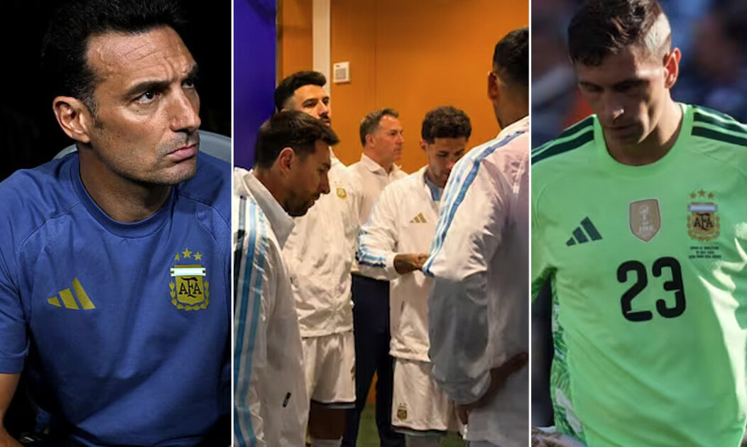 Se supo el conflicto que se dio entre los jugadores de Argentina en el vestuario, antes de la final con España: "Hubo una discusión, el Dibu Martínez le dice a Scaloni que..."