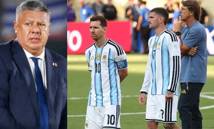 Chiqui Tapia explotó a un mes de la final del mundial