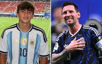 El impactante video de Thiago, el hijo mayor de Lionel Messi, que se viralizó tras anunciar su retiro de la Selección Argentina
