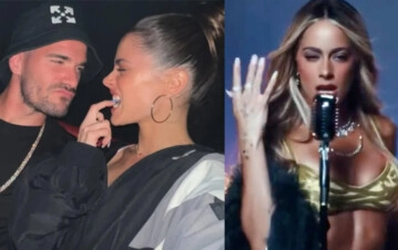 Tini Stoessel le dedicó una canción a su ex Sebastián Yatra y tiene lío con Rodrígo De Paul a pocos meses de su boda