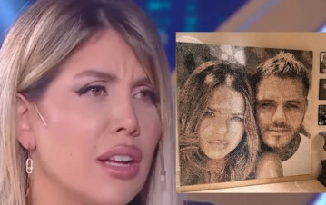 Wanda Nara, contra el rompecabezas demencial que le hicieron armar a sus hijas
