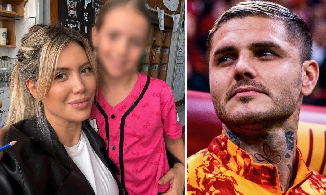 La dramática foto de la hija menor de Wanda Nara atormentada por Mauro Icardi