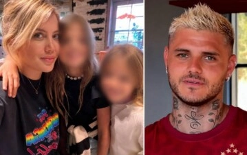 Wanda Nara hijas Mauro Icardi