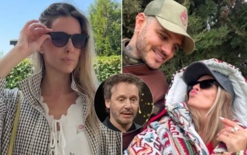 anita espasandin-china suárez-mauro icardi-vicuña