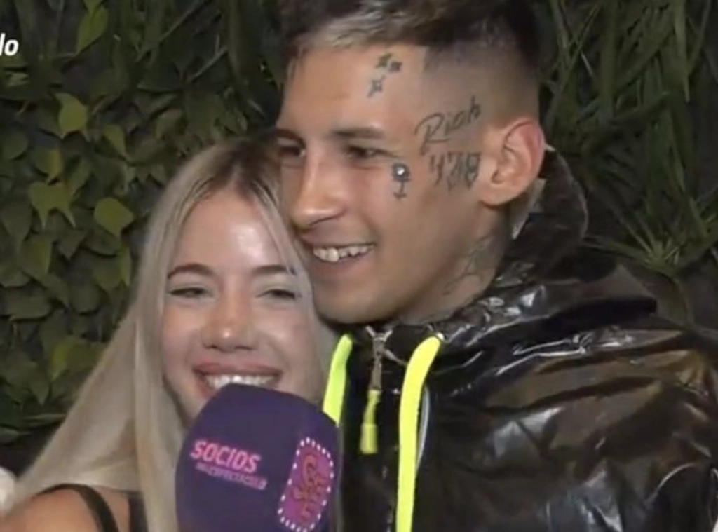 Quién es Candela, la novia de Facundo Moyano que escapó desnuda de su departamento: ex de L-Gante y vinculada a Enzo Fernández