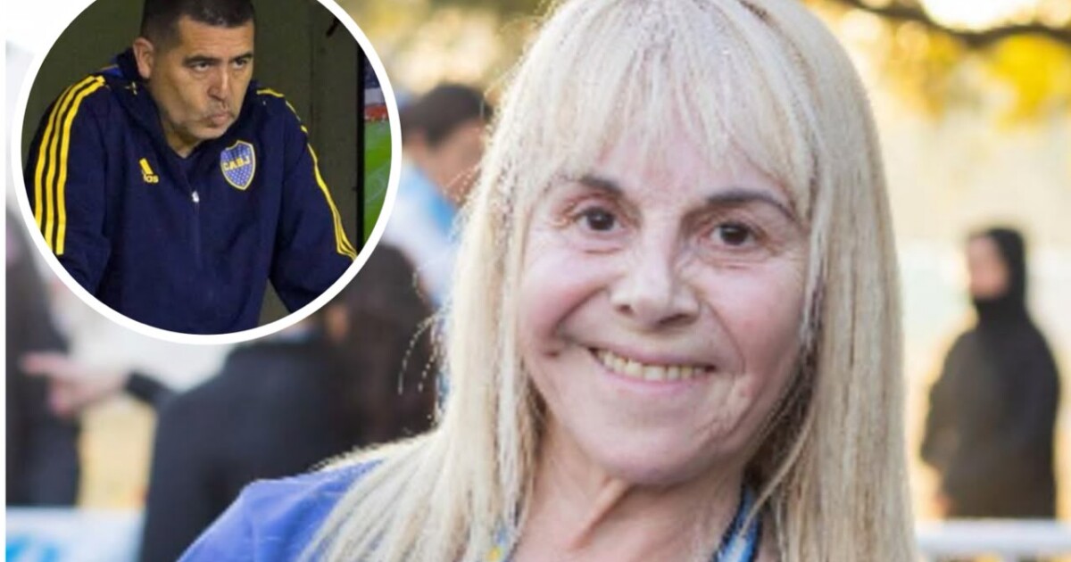 ¡Bombazo! Claudia Villafañe se presenta a las elecciones de Boca para ir contra Juan Román Riquelme