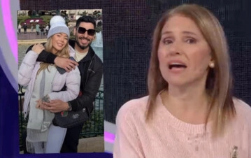 Fernanda Iglesias mostró un chat fuerte de Facundo Moyano