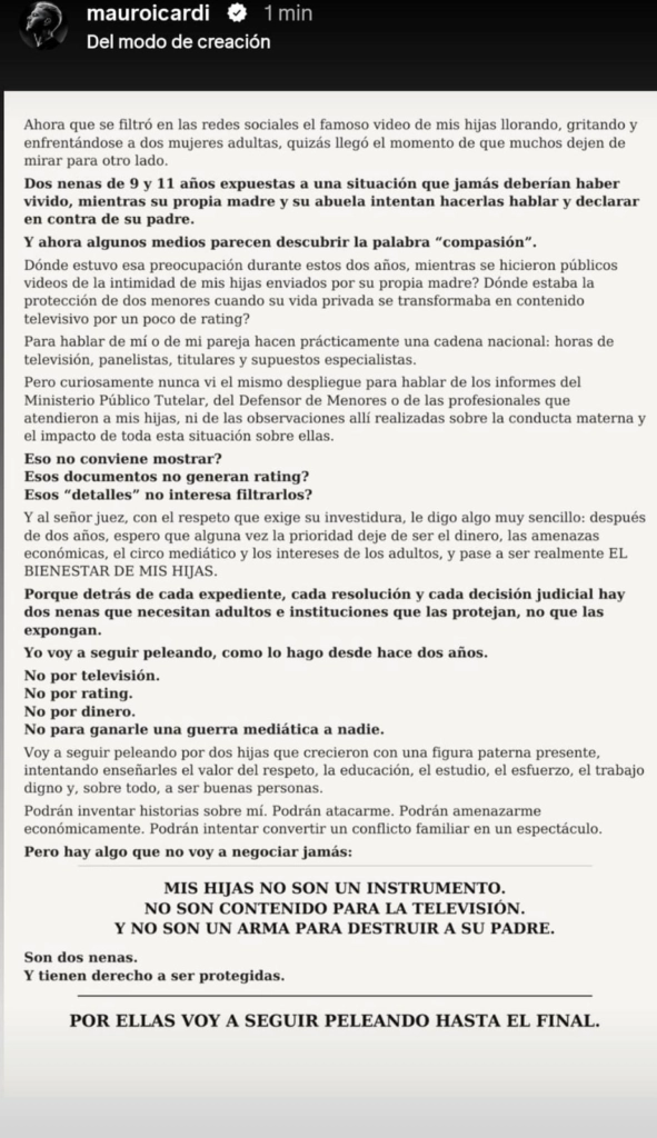 comunicado icardi