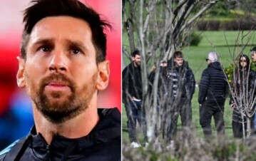 Se supo qué hará Lionel Messi tras despedir a su papá en Rosario: “Interrumpió todo y…”
