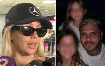 wanda nara-mauro icardi-hijas