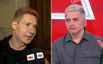 Adrián Suar fue con los tapones de punta contra Ángel de Brito y le pasó una vieja factura: “Te fuiste y lo acomodé”