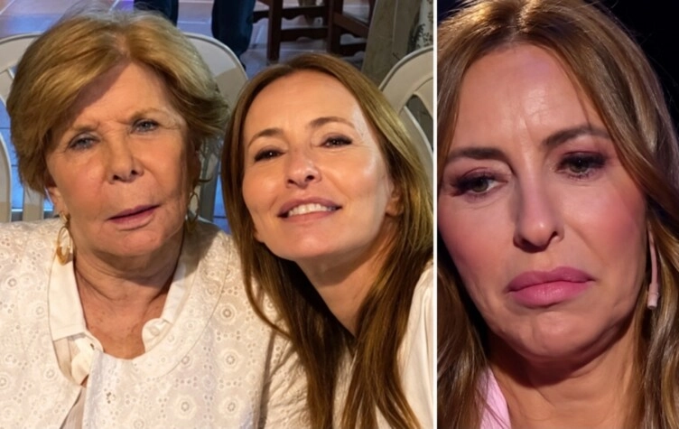 Analía Franchín y su mamá. (Instagram y captura)