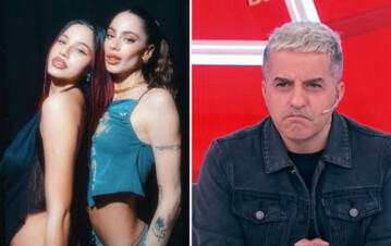 Ángel de Brito investigó la pelea de Tini Stoessel y Emilia Mernes por una traición con De Paul y contó la verdad: “Le falló como amiga…”