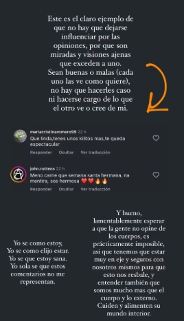 El posteo de Cande Tinelli