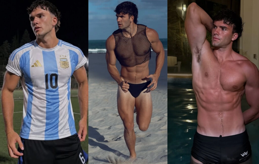 SE PUSO LA 10: CON O SIN CAMISETA, JUANI DELCA ES EL HOMBRE SOÑADO DE INTERNET.