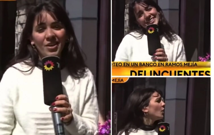 Una cronista de TN se confundió a vecinos inocentes con delincuentes durante un móvil y tuvo que perdir perdón al aire: "Te lo dije en la cara"