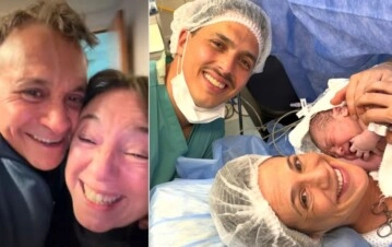 ¡No da más de emoción! Mica Lapegüe fue mamá por primera vez a los 33 años y Sergio Lapegüe rompió en llanto al convertirse en abuelo