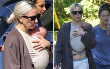 Nadie sabía que estaba embarazada, se lo ocultó a todos y fue mamá por primera vez los 40 años: su fortuna esde 900 millones de dólares y el papá del bebé es...