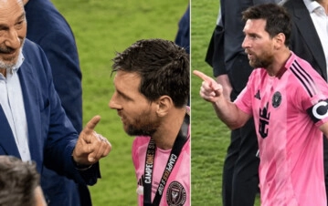 El video que nadie vio de Messi peleando con un hombre y está impactando en todo Estados Unidos: "Conmigo no"