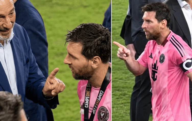 El video que nadie vio de Messi peleando con un hombre y está impactando en todo Estados Unidos: "Conmigo no"