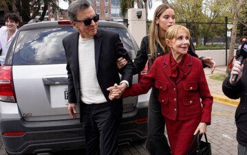 La foto de Evangelina Salazar, la esposa de Palito Ortega, que se robó toda la atención en el casamiento de su hijo y Julieta Prandi