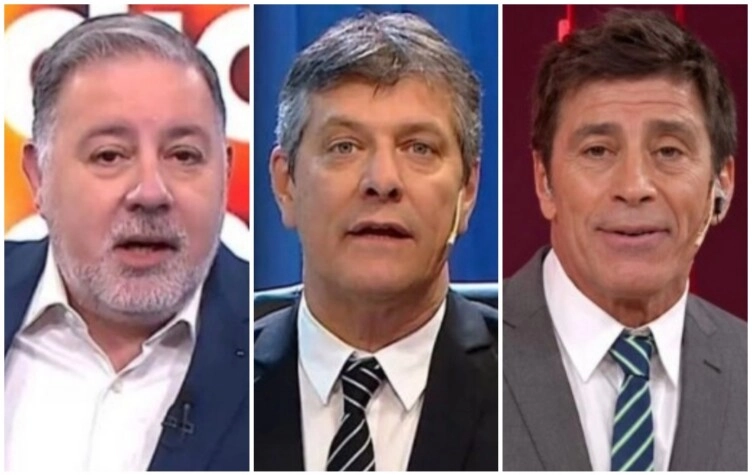 Fabián Doman, Mario Pergolini y Nico Repetto