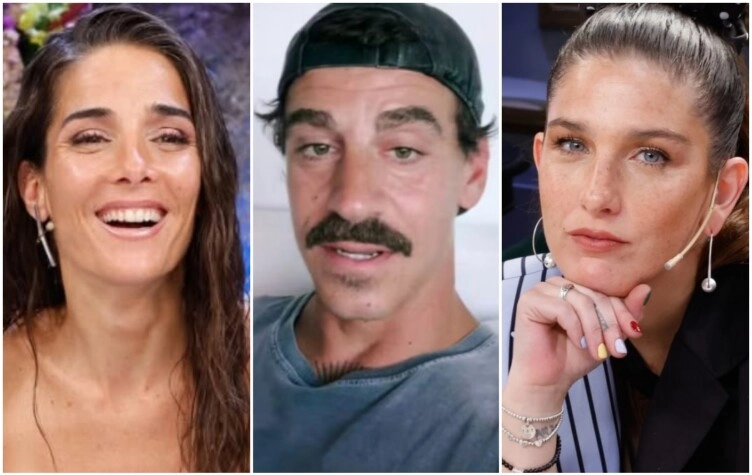 Juana Repetto, Juana Viale y Sebastián Graviotto.