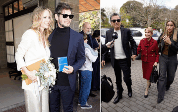 ¡Exclusivo! Las fotos inéditas del casamiento oculto de Julieta Prandi y Emanuel Ortega: los famosos ausentes