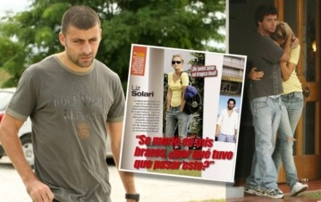 La tragedia de Walter Samuel y Liz Solari. (Archivo Paparazzi)