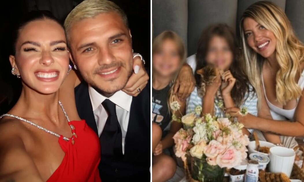 El mensaje de las hijas de Wanda Nara a Mauro Icardi tras confirmarse su infidelidad con la China Suárez